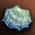 Blue Colored Fish Scale icon