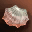 Orange Colored Fish Scale icon
