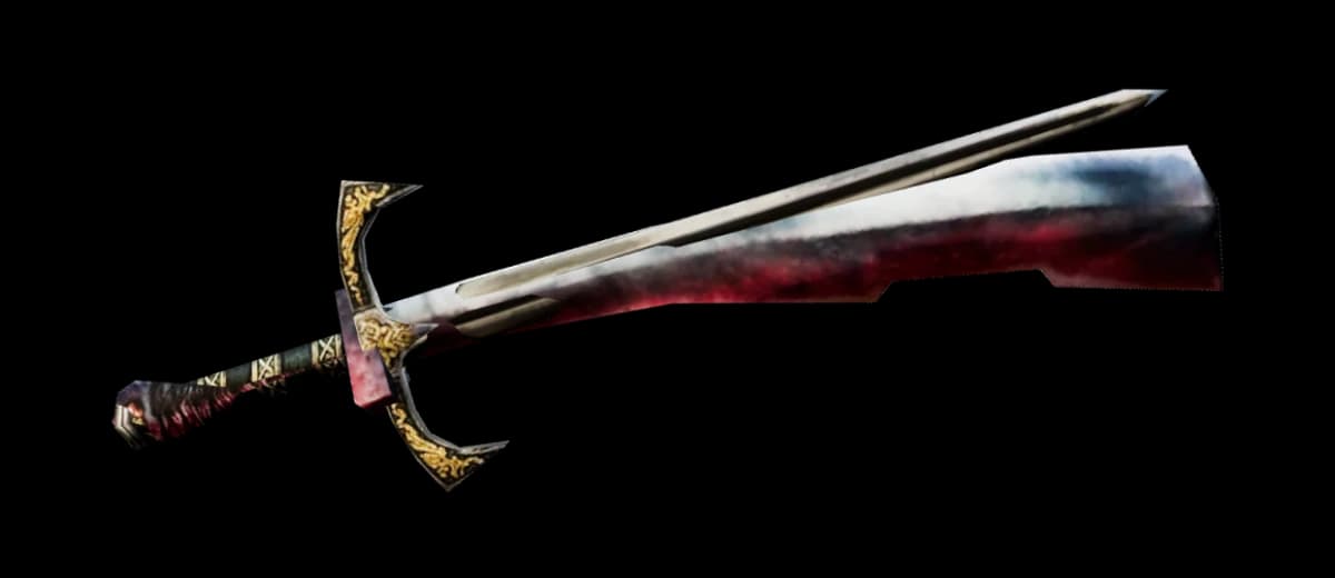 3D render of Crimson Sword*Elven Sword