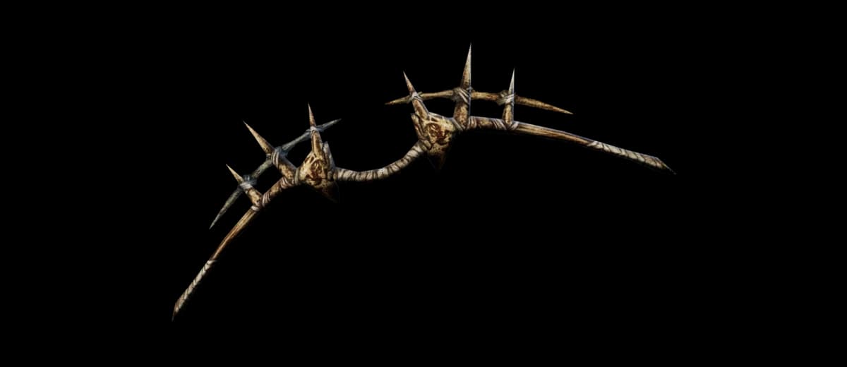 3D render of Akat Long Bow