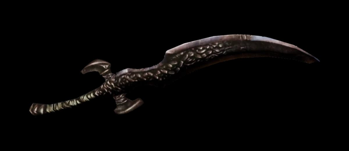 3D render of Sword of Damascus