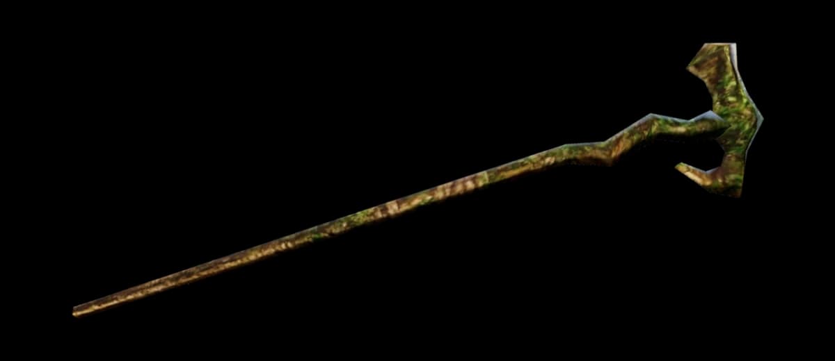 3D render of Demon's Staff