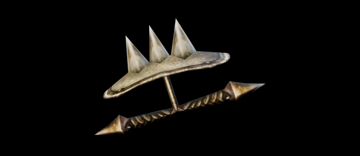 3D render of Spiked Gloves