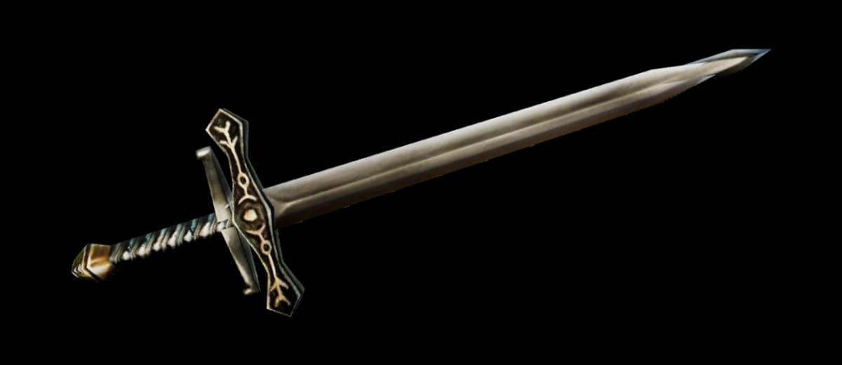 3D render of Bastard Sword*Elven Long Sword