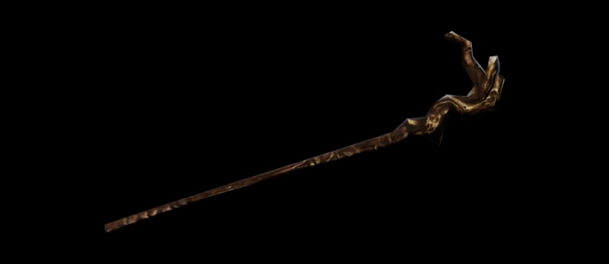 3D render of Sage's Staff