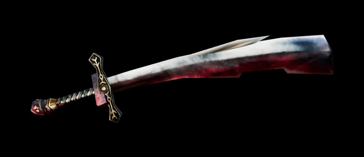 3D render of Crimson Sword*Elven Long Sword