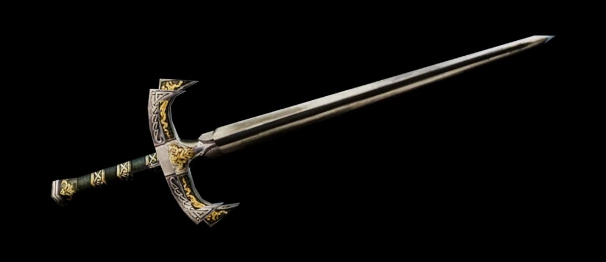 3D render of Knight's Sword*Sword of Revolution