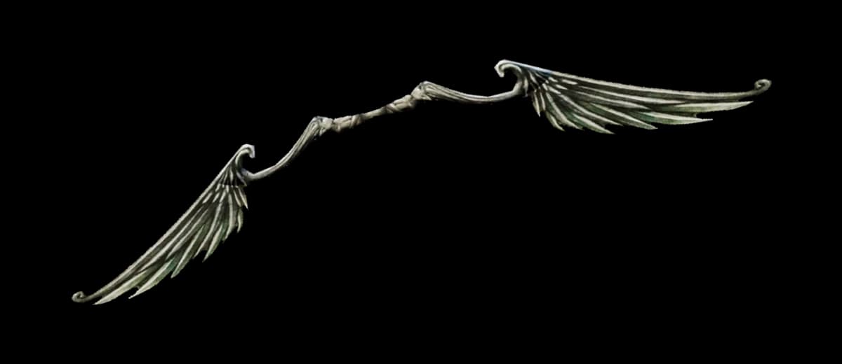 3D render of Elven Bow of Nobility