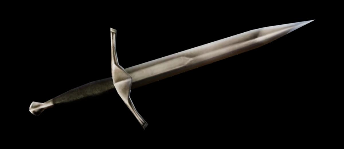 3D render of Throwing Knife