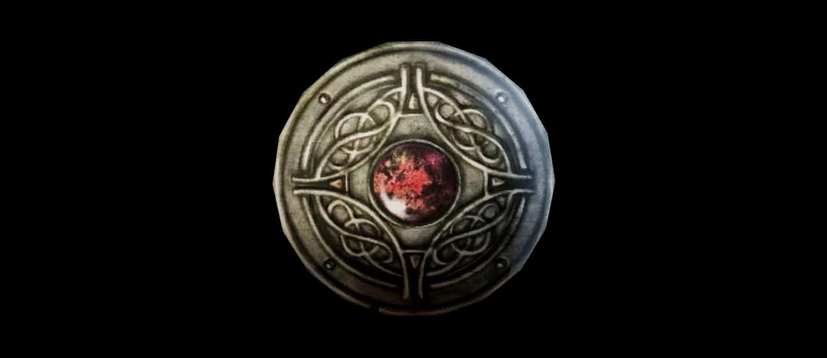 3D render of Shield of Blessing