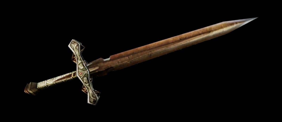 3D render of Spinebone Sword*Artisan's Sword
