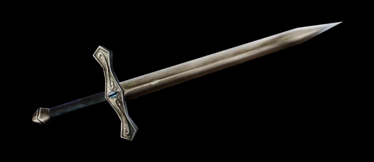 3D render of Sword of Watershadow