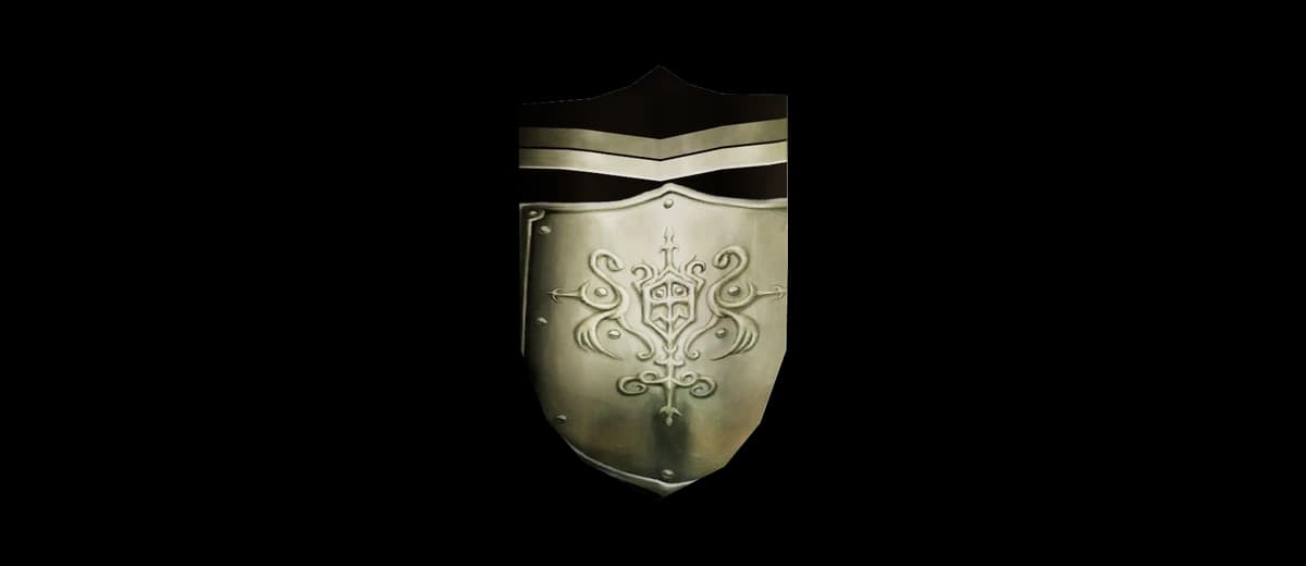 3D render of Hell Shield