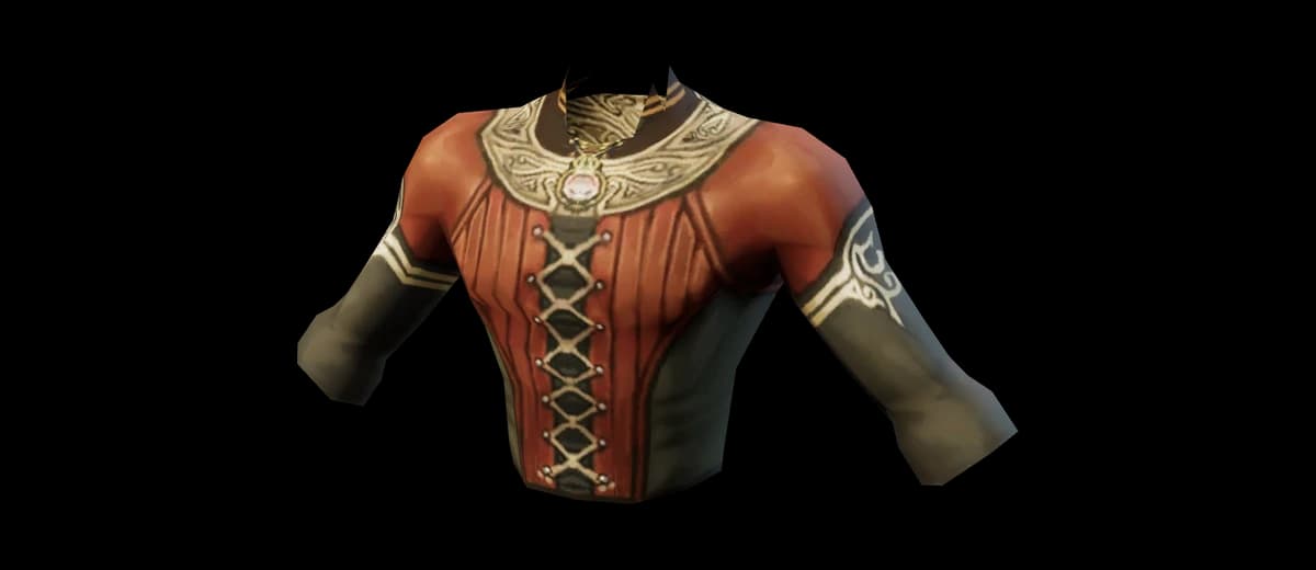3D render of Tunic of Zubei