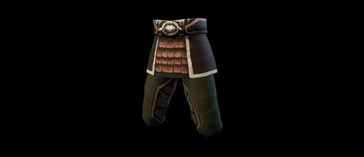 3D render of Hard Leather Pants