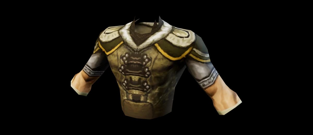 3D render of Hard Leather Shirt
