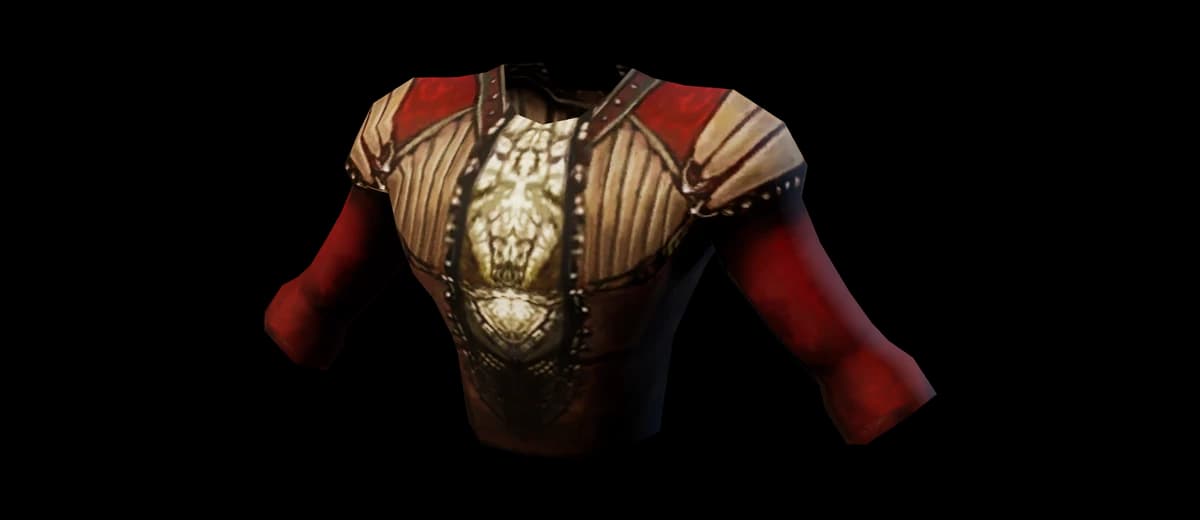 3D render of Hatchling's Mithril Coat