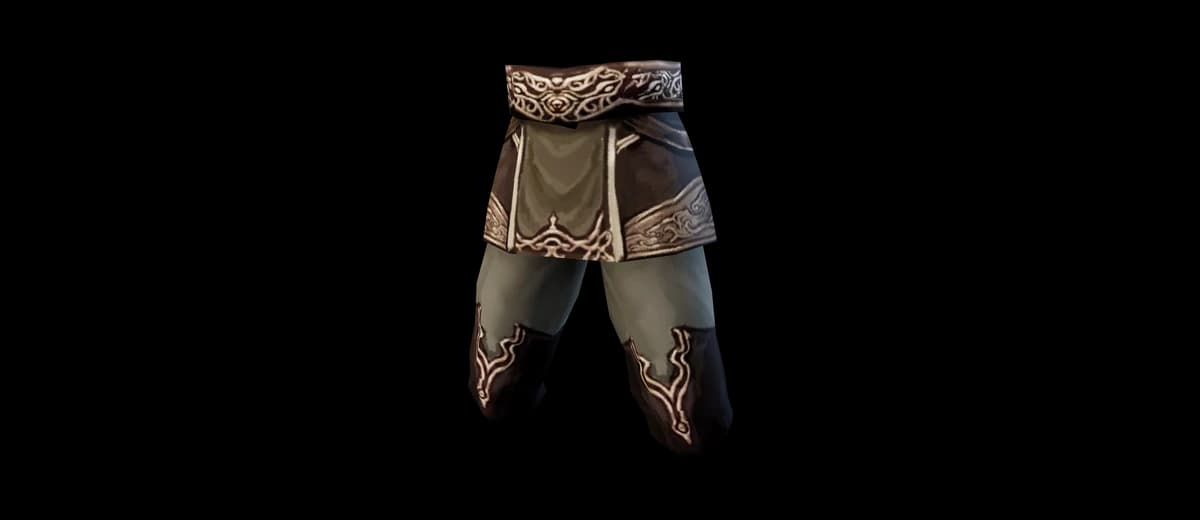 3D render of Cursed Stockings