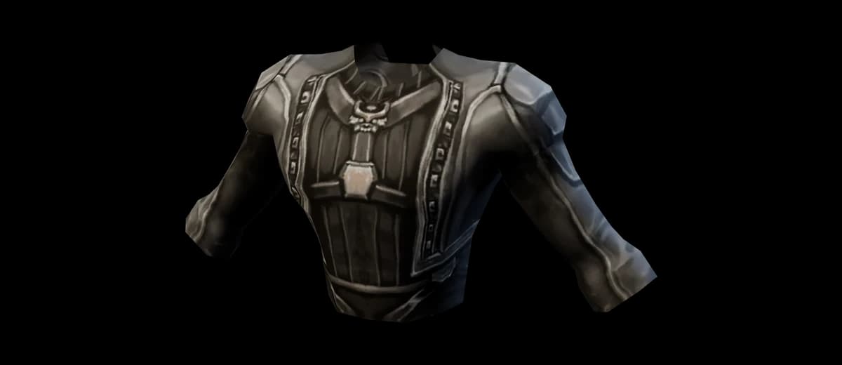 3D render of Demon's Tunic