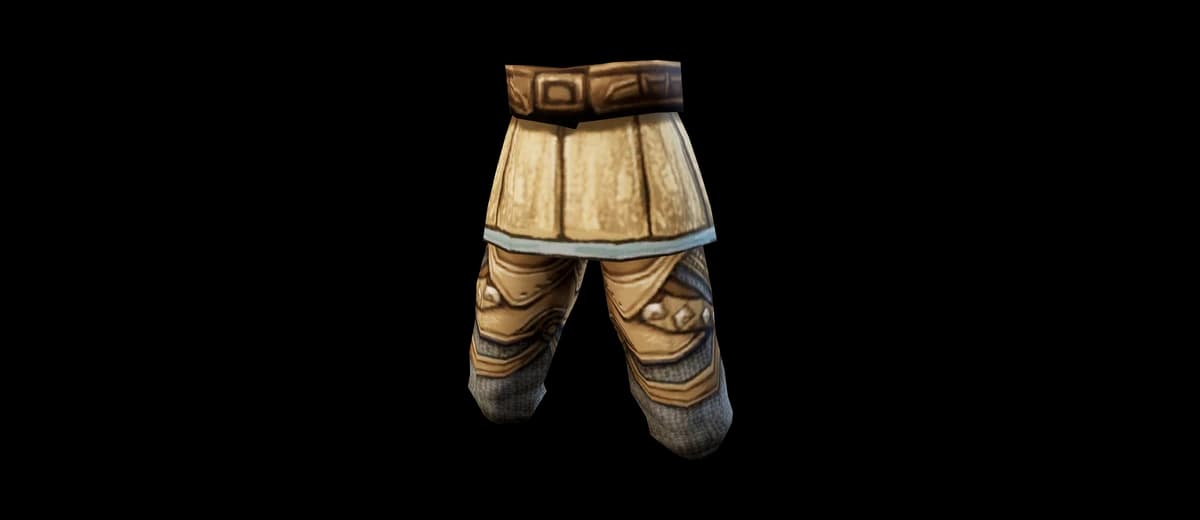 3D render of Cotton Pants