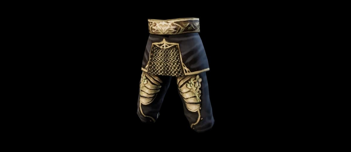 3D render of Compound Scale Gaiters