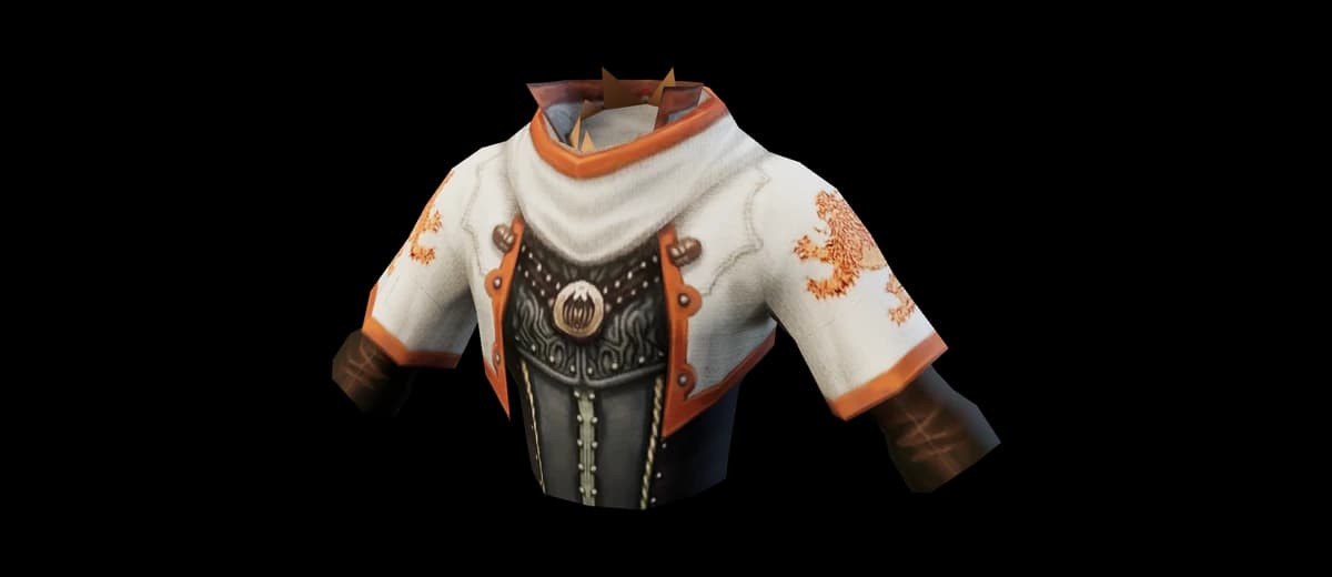 3D render of Theca Leather Armor