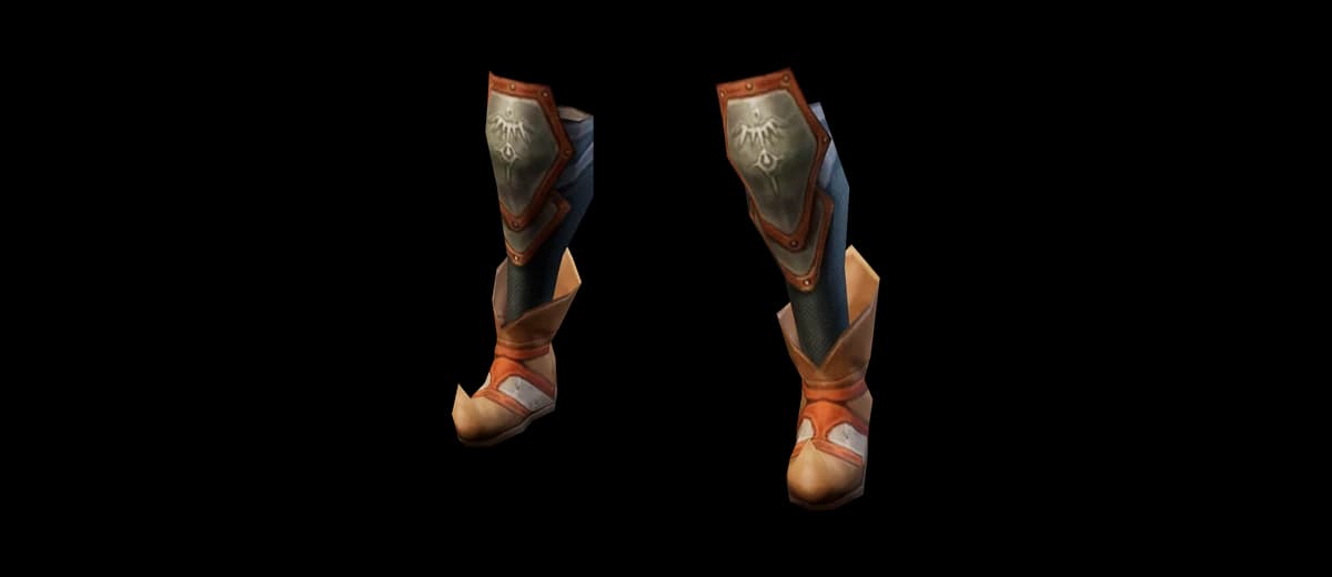 3D render of Mithril Boots