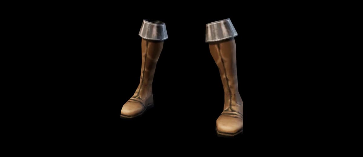 3D render of Apprentice's Shoes