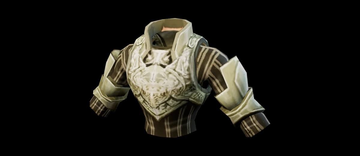 3D render of Mithril Breastplate