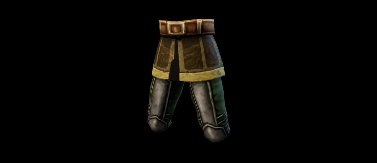 3D render of Zubei's Leather Shirt