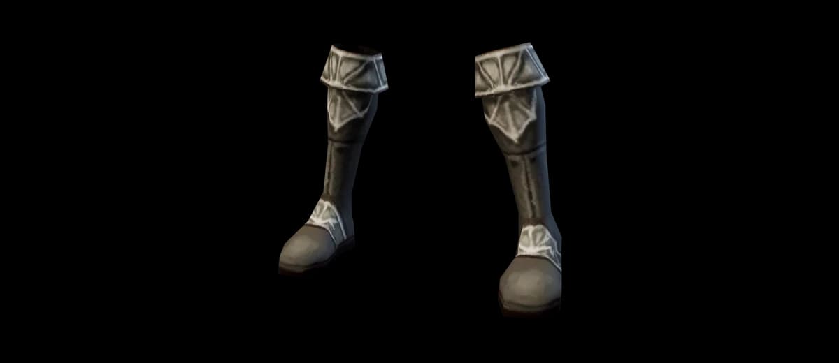 3D render of Low Boots