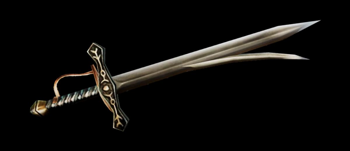3D render of Saber*Elven Long Sword