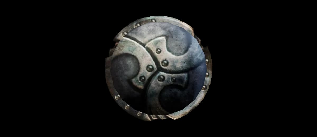 3D render of Dark Vagian Shield