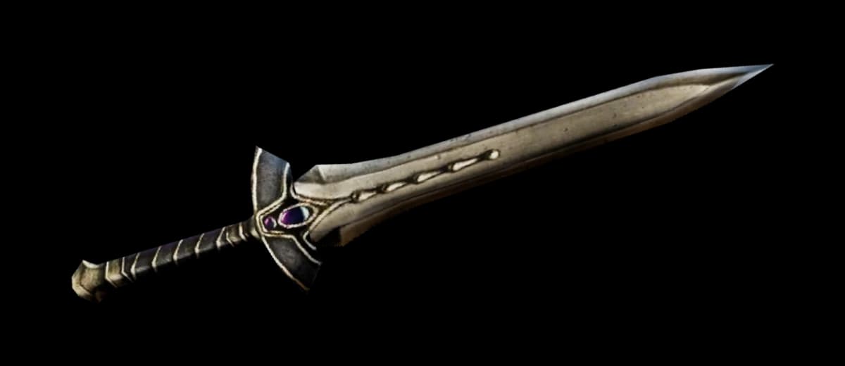 3D render of Sword of Occult