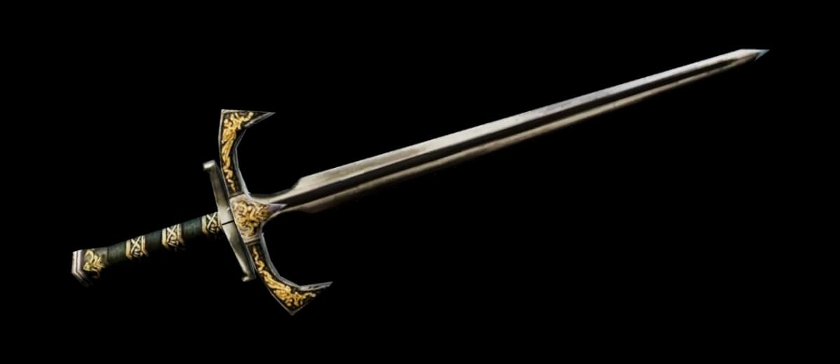 3D render of Bastard Sword*Knight's Sword