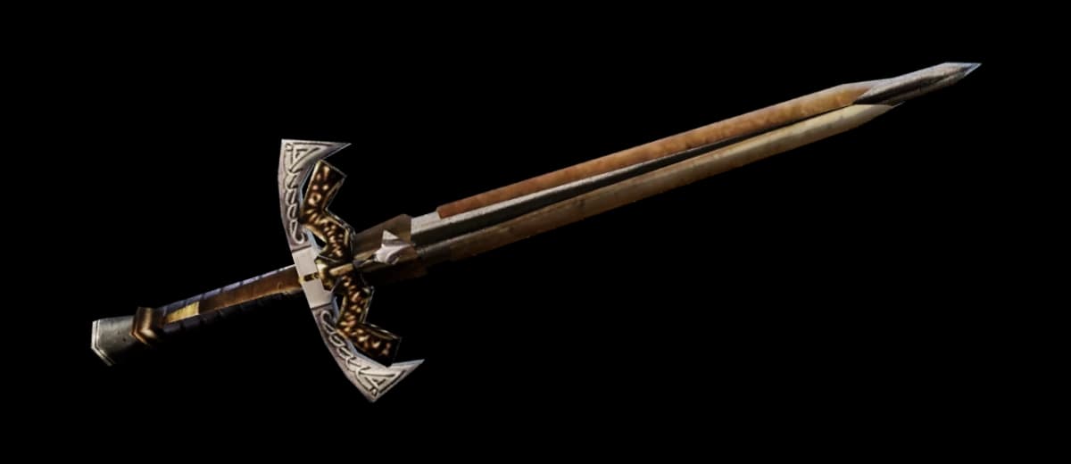 3D render of Spinebone Sword*Sword of Revolution