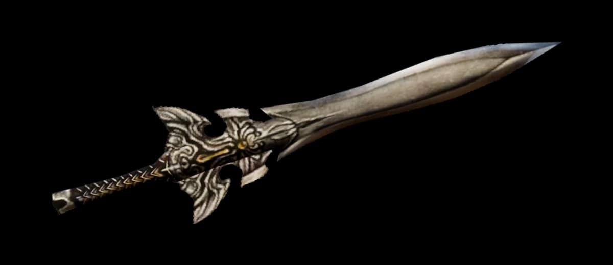 3D render of Sword of Whispering Death