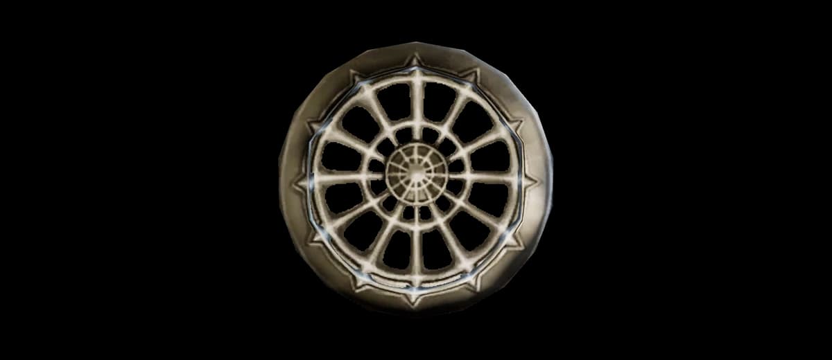 3D render of Skeleton Buckler