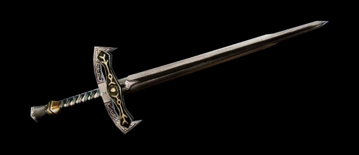 3D render of Sword of Revolution*Elven Long Sword