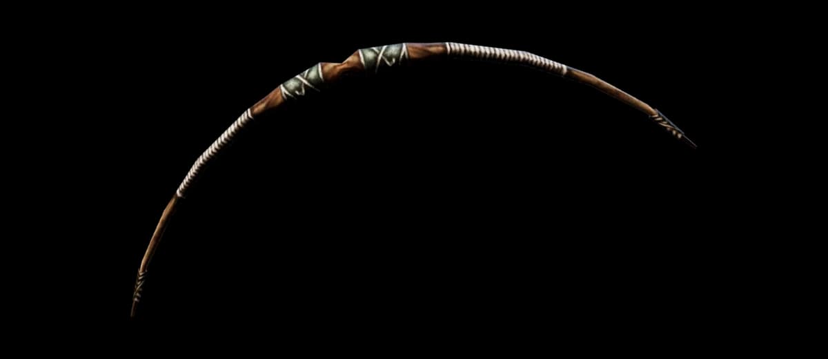 3D render of Forest Bow