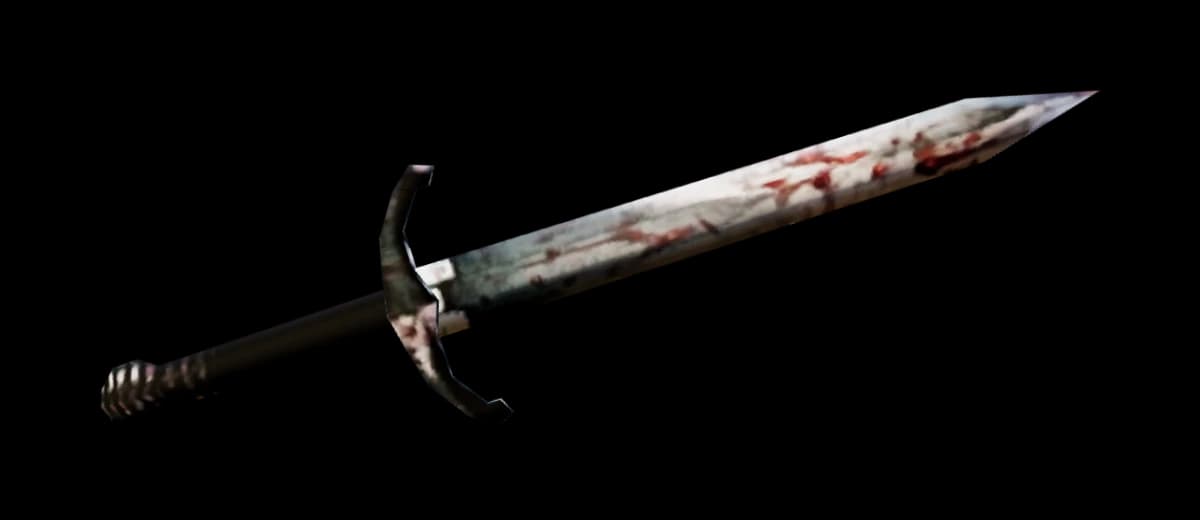 3D render of Skeleton Dagger