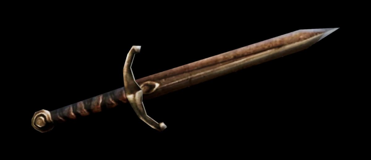 3D render of Bone Dagger