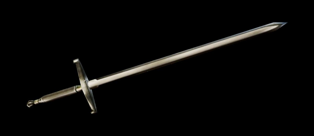3D render of Bastard Sword