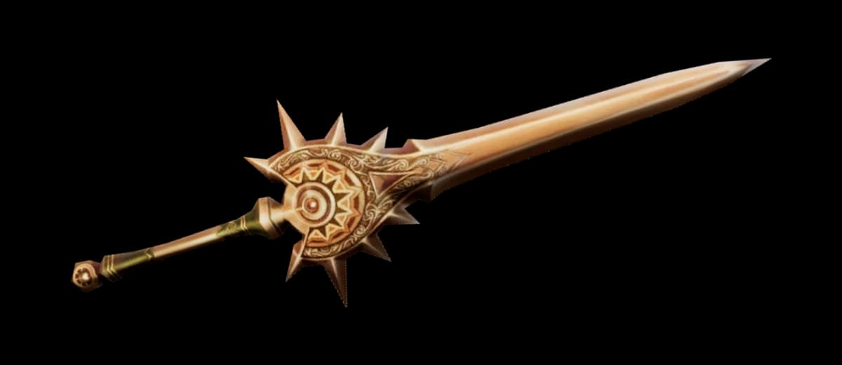 3D render of Forgotten Blade [Focus]