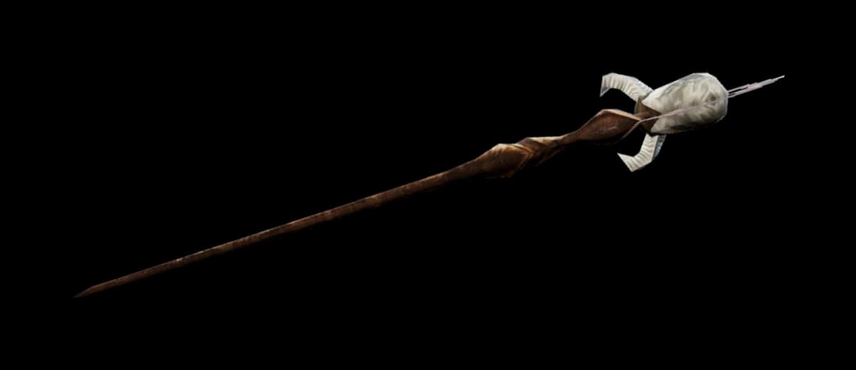 3D render of Cursed Staff [Magic Hold]