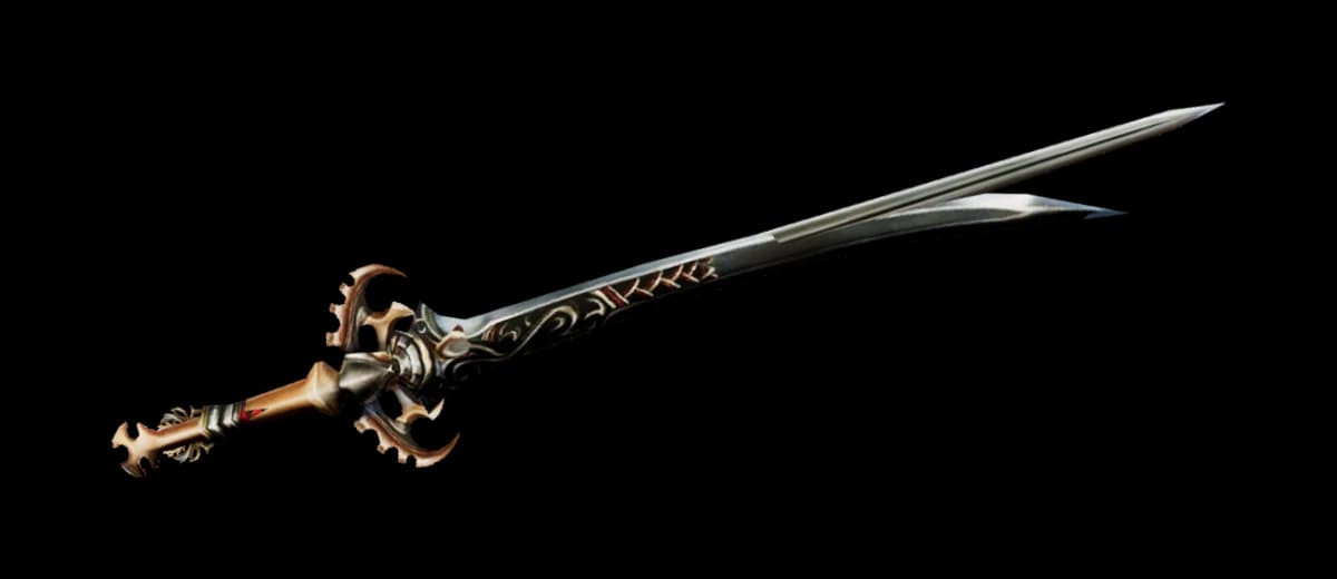 3D render of Raid Sword*Samurai Long Sword