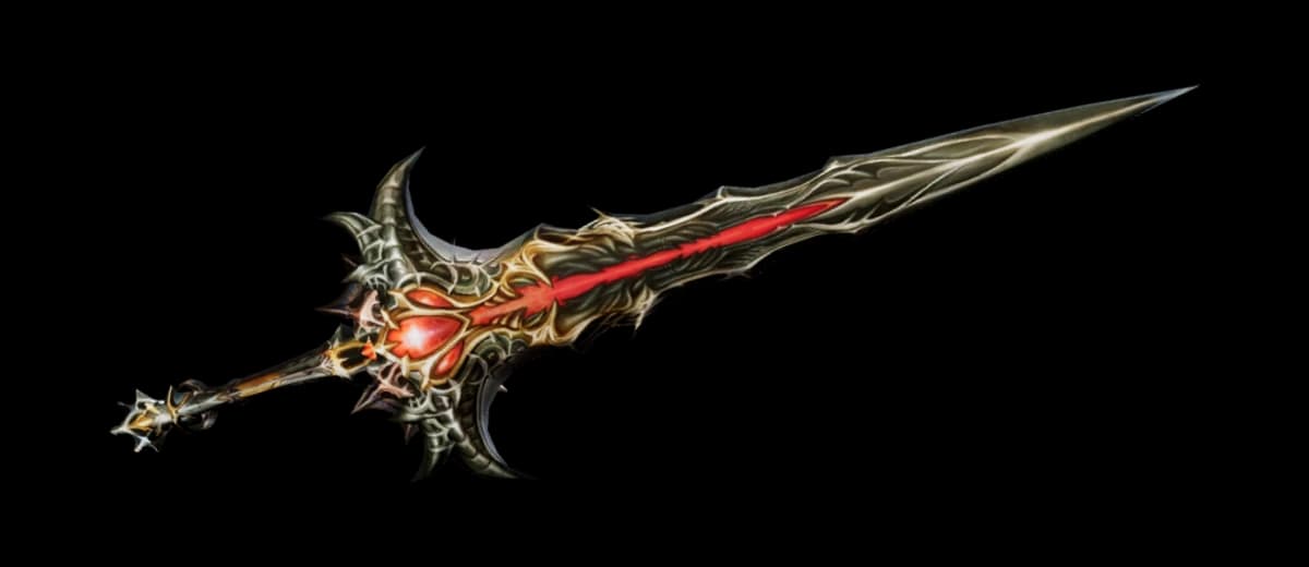 3D render of Blood Sword Akamanah
