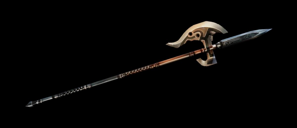 3D render of Halberd [Critical Stun]