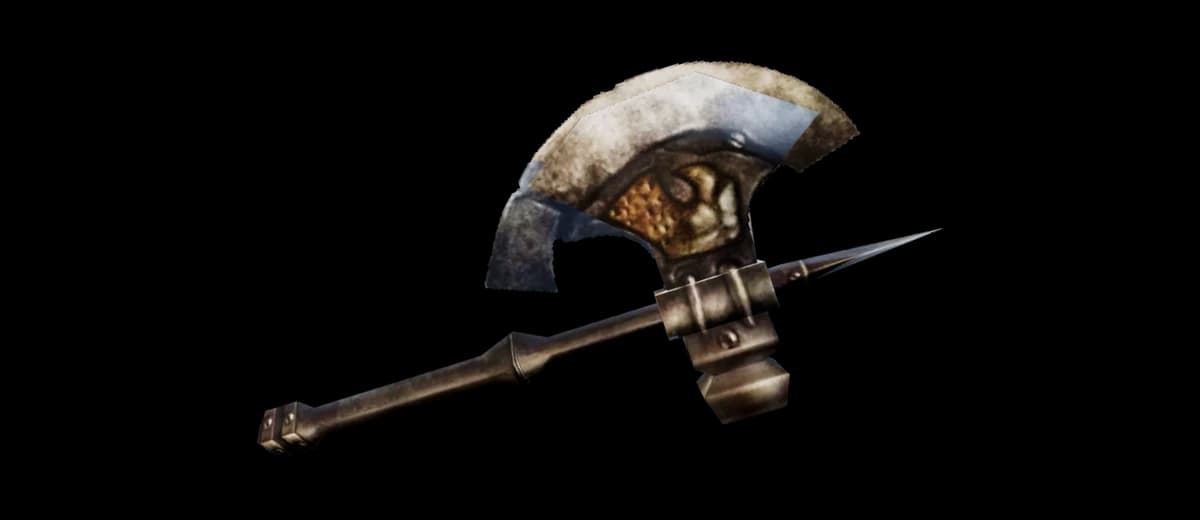 3D render of Battle Axe [Anger]