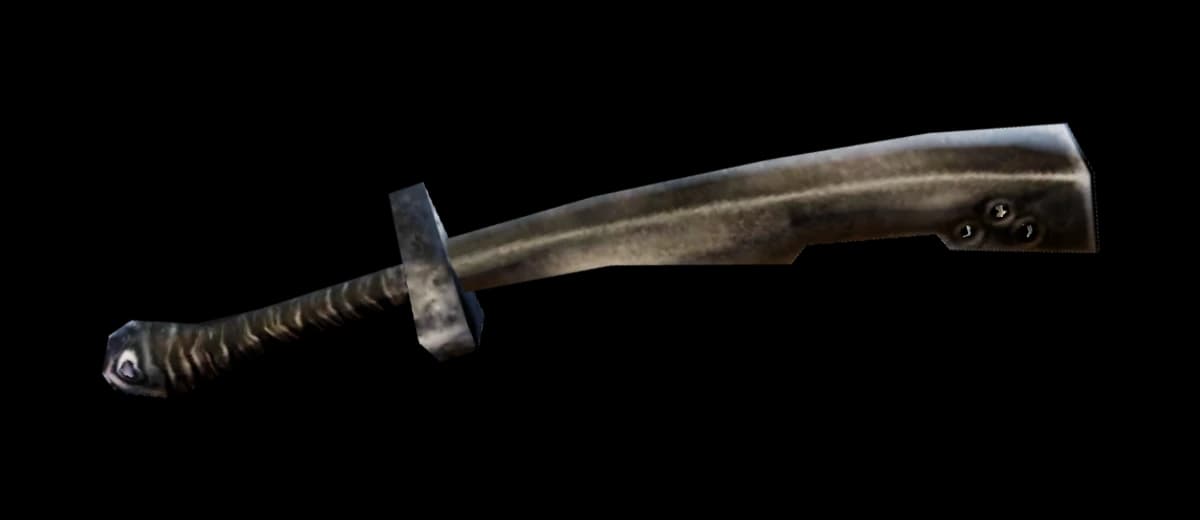 3D render of Orcish Sword